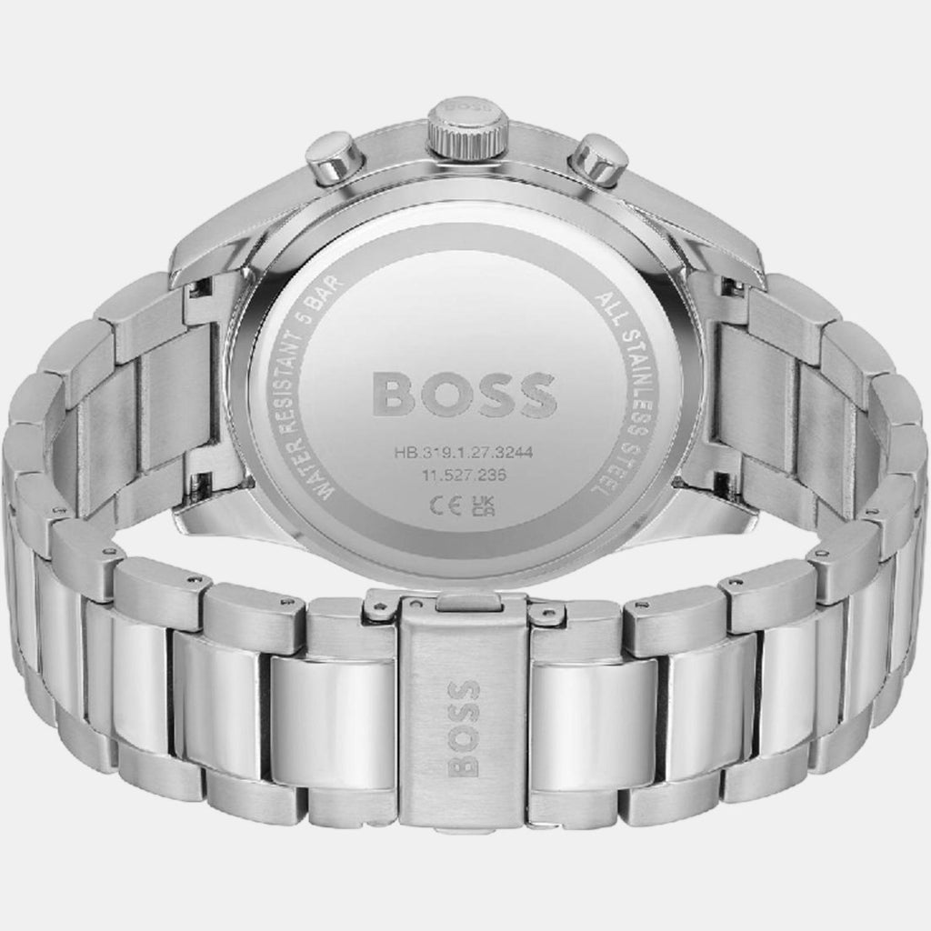 Boss Men Round Blue watch