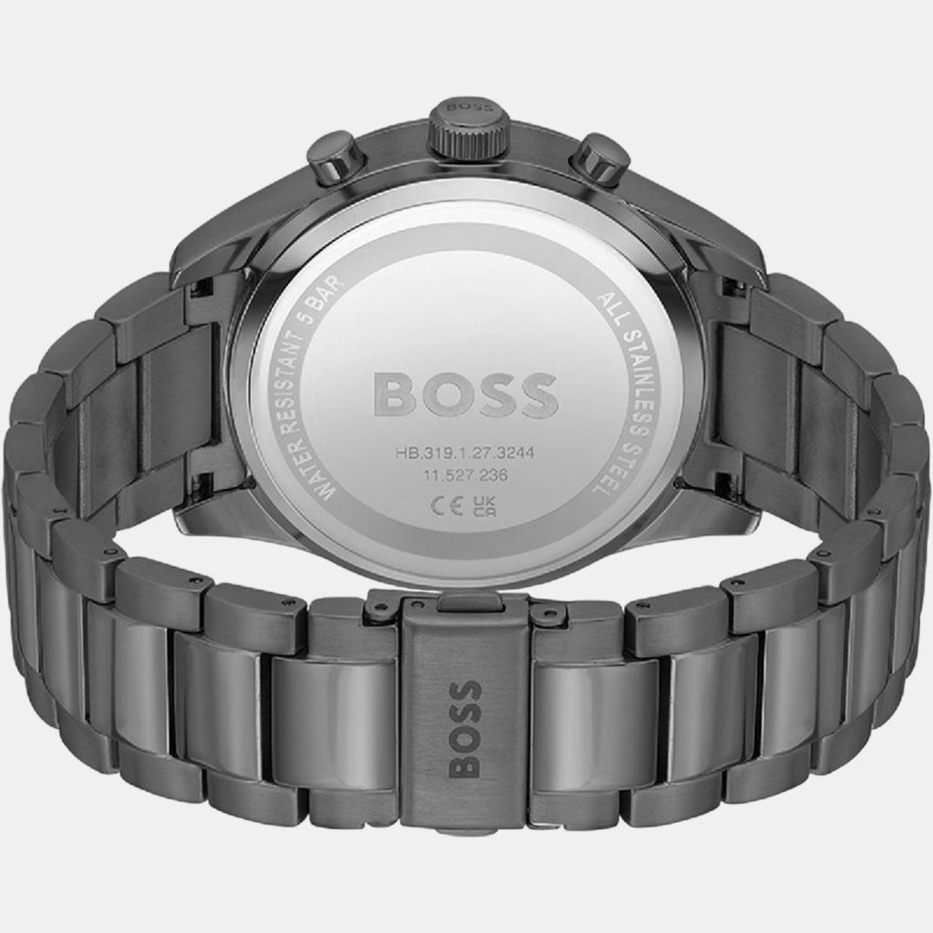 Boss Men Round Black watch