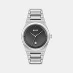 Boss Round Black Analog watch