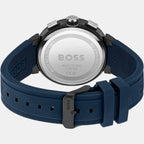 Boss Men Round Blue watch