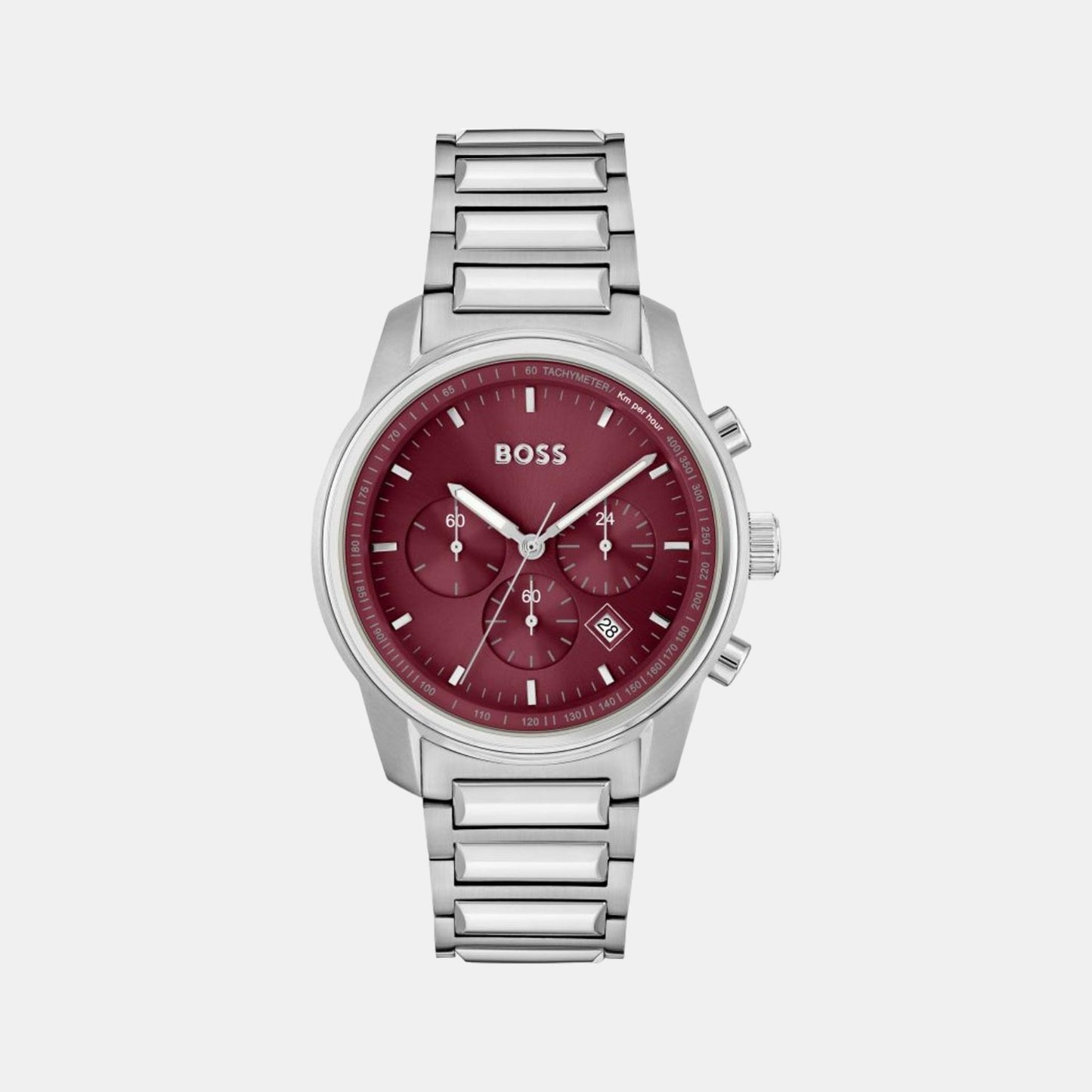 Male Red Stainless Steel Chronograph Watch 1514004