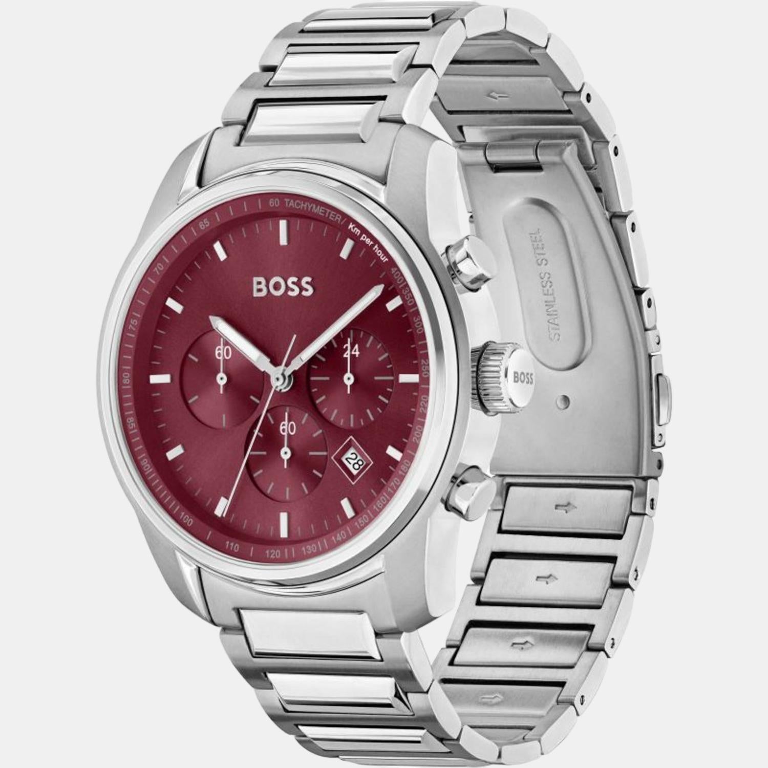 Hugo boss watches red best sale