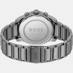 Boss Men Round Grey watch