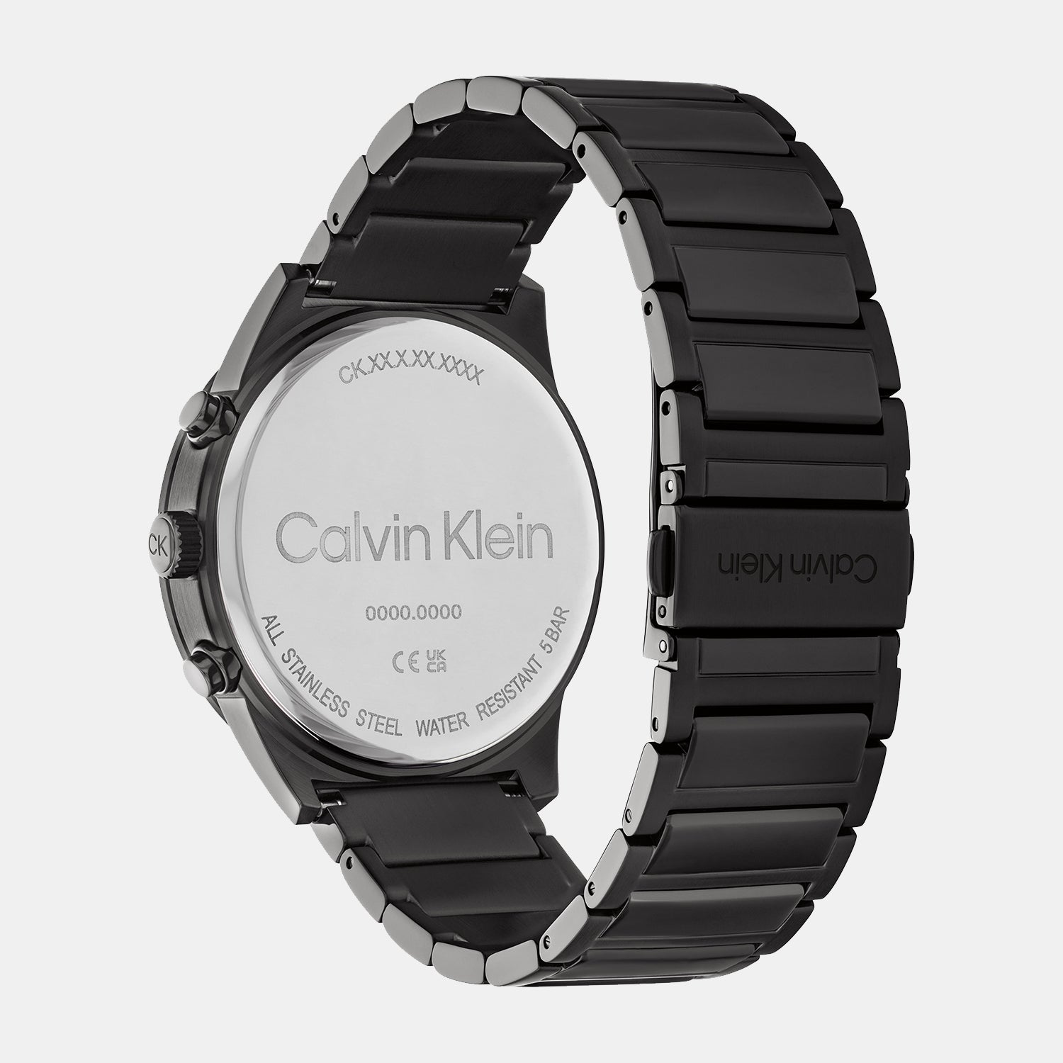Calvin Klein Men Round Black watch