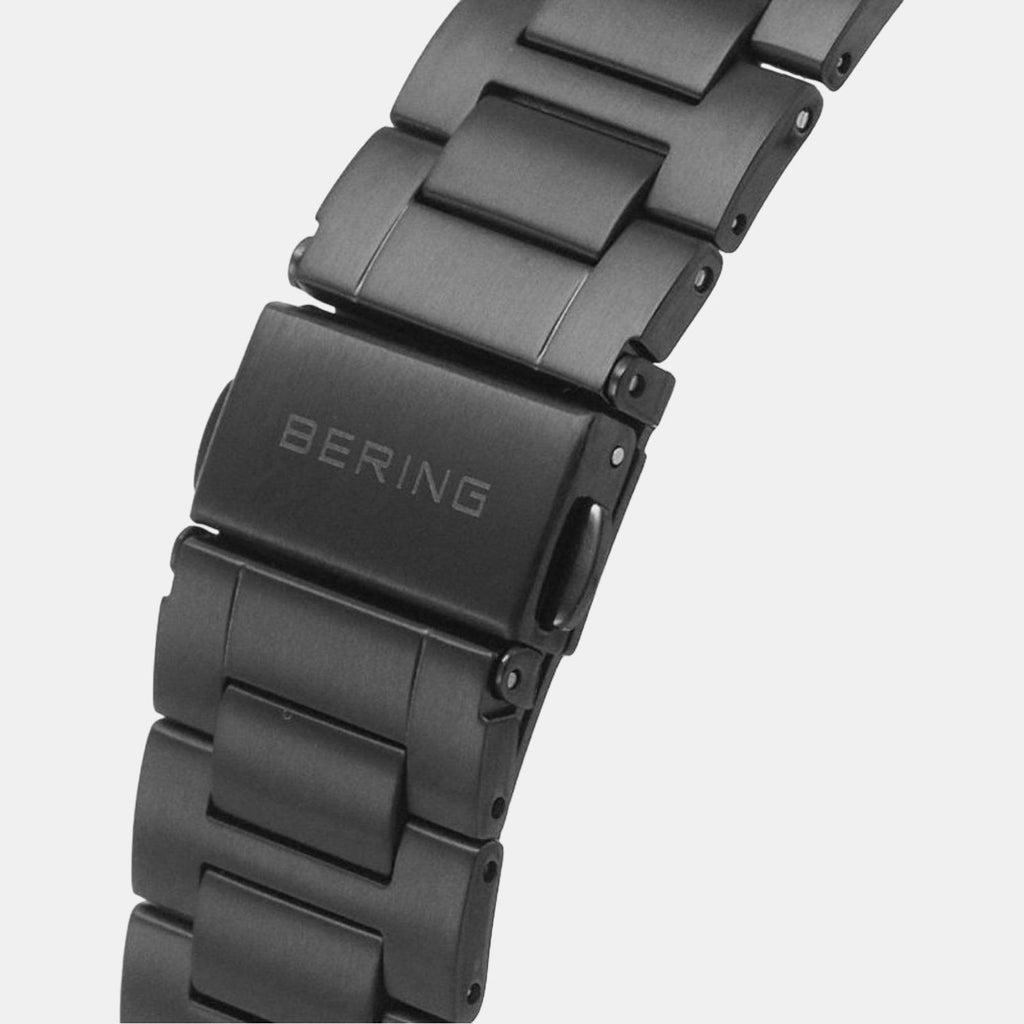 Bering Stainless Steel Round watch