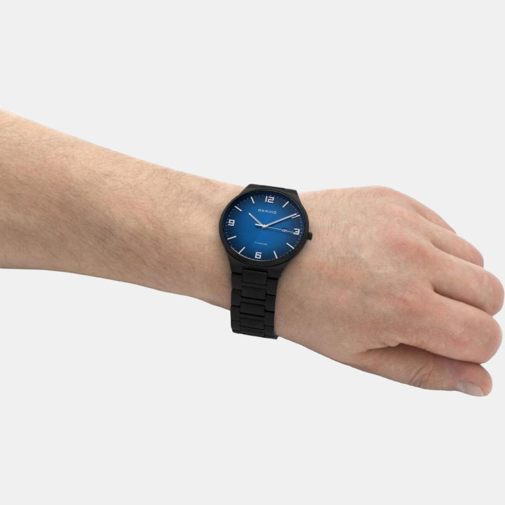 Bering Stainless Steel Black watch
