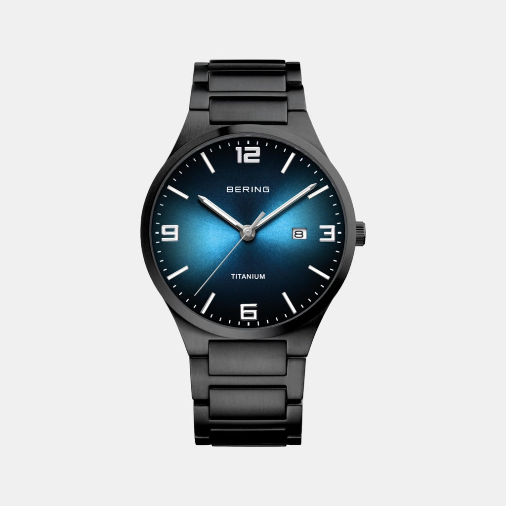 Bering Round Black Analog watch