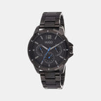 Boss Round Black Chronograph watch