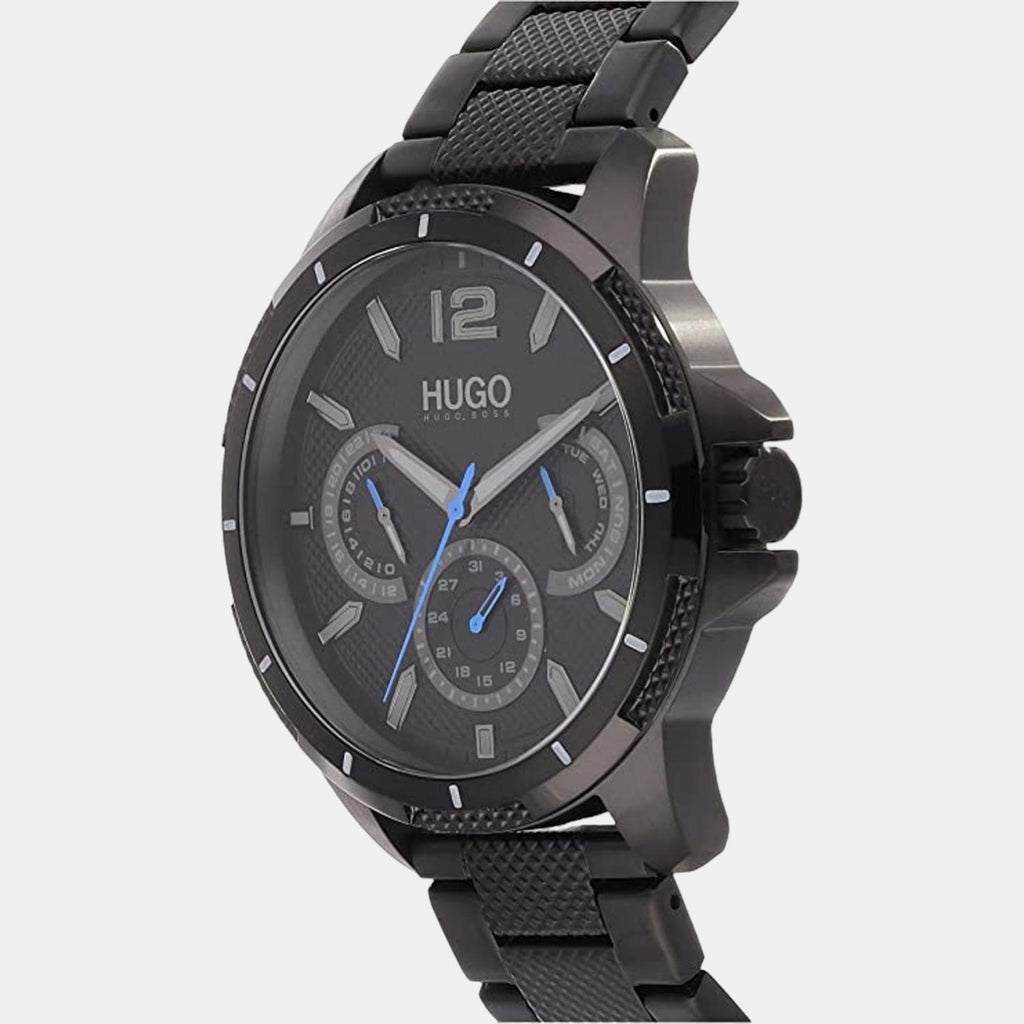 Boss Men Round Black watch