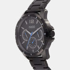 Boss Men Round Black watch