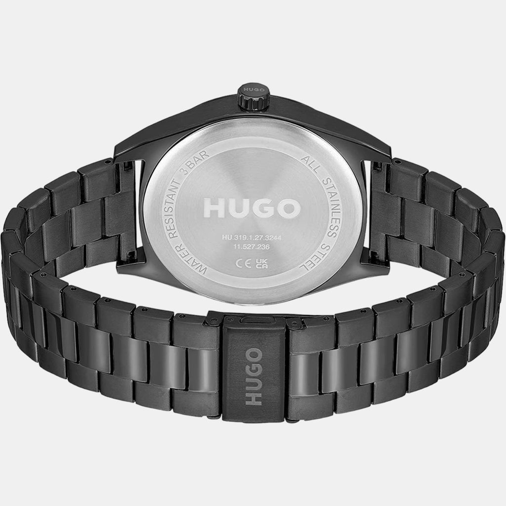 Boss Men Round Black watch