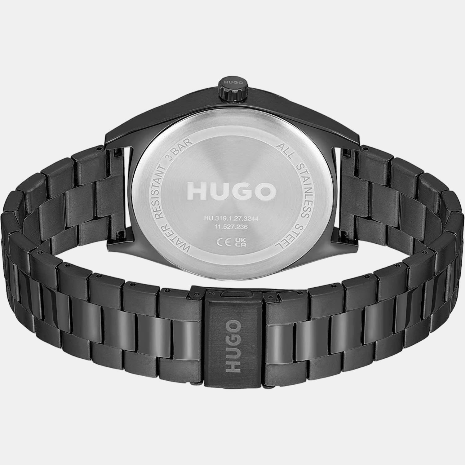 Boss Men Round Black watch