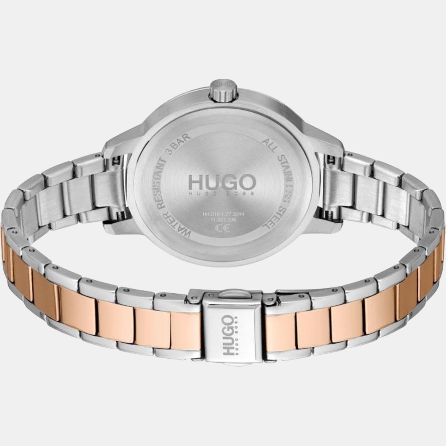 Boss Women Round Rose Gold watch
