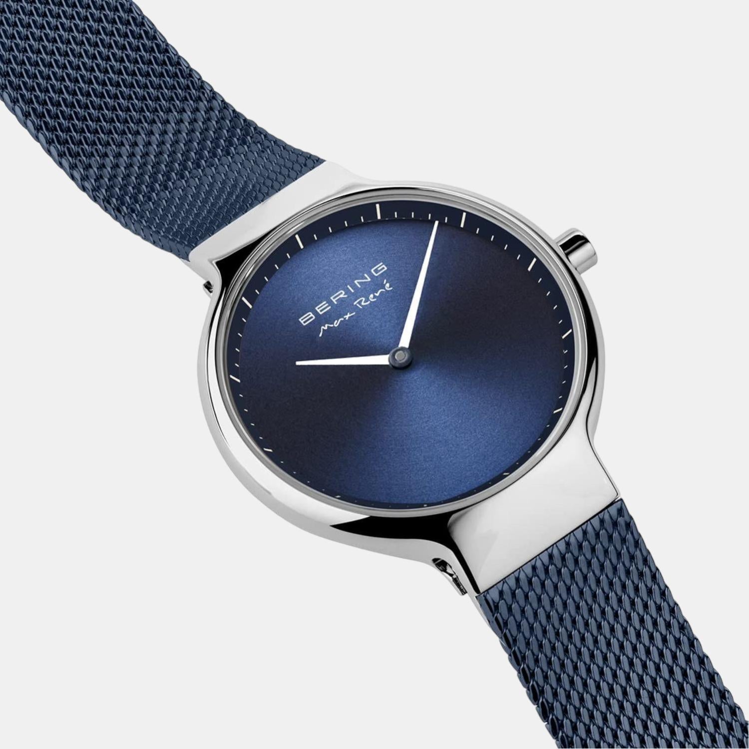 Bering Stainless Steel Round watch