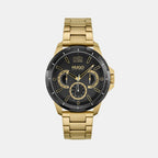 Boss Round Black Chronograph watch