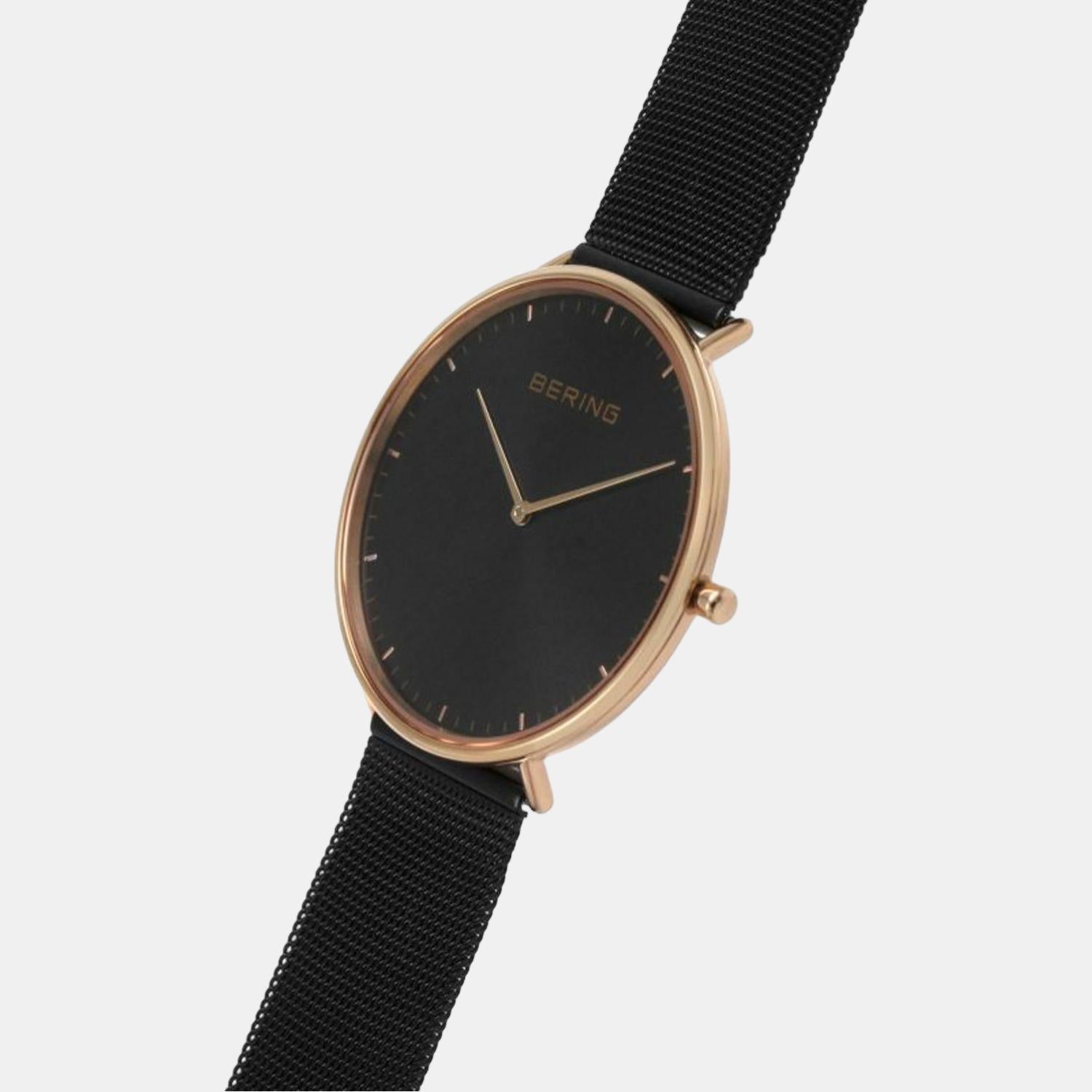 Bering 38 mm Round Quartz watch