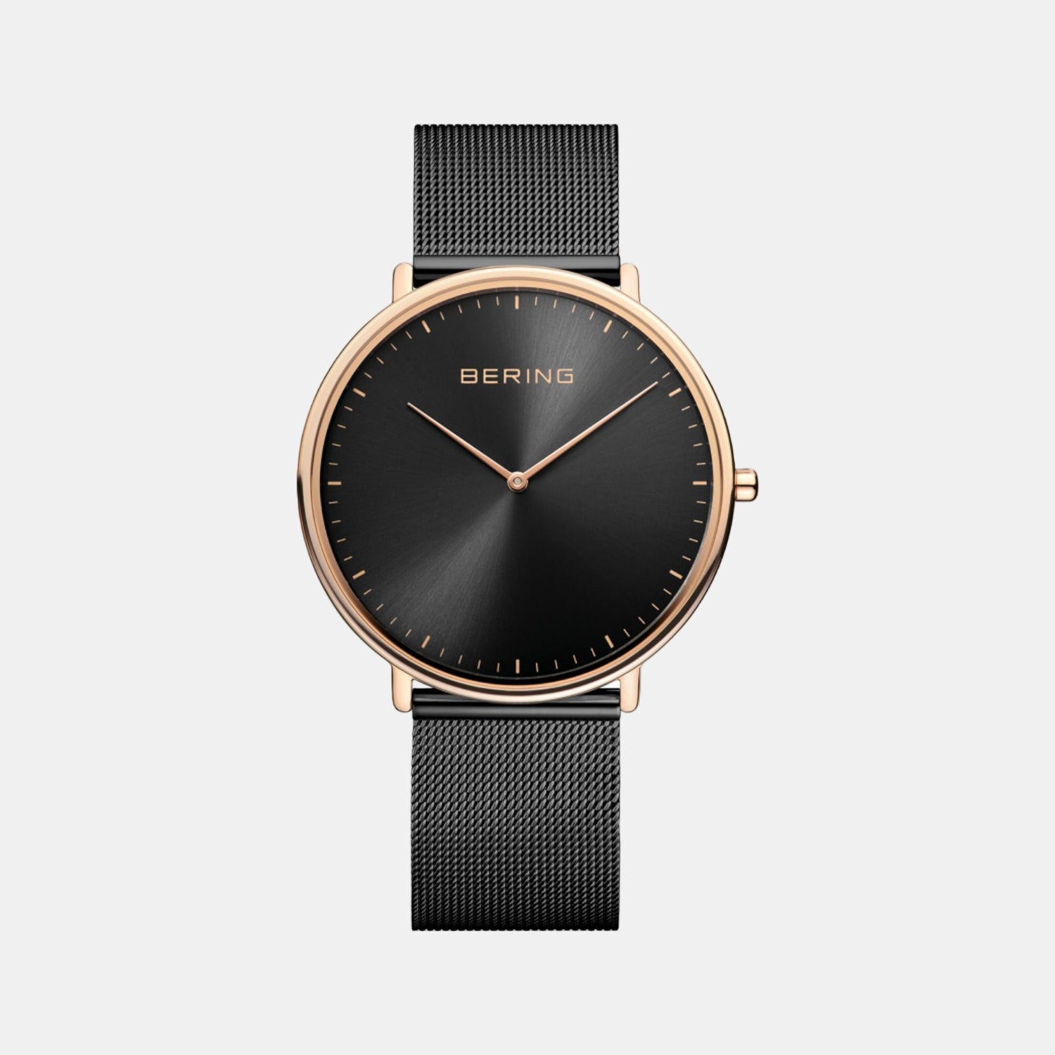 Bering Round Black Analog watch