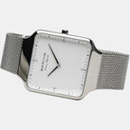 Bering Women Rectangular White watch
