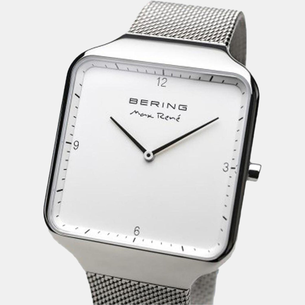 Bering Stainless Steel Rectangular watch