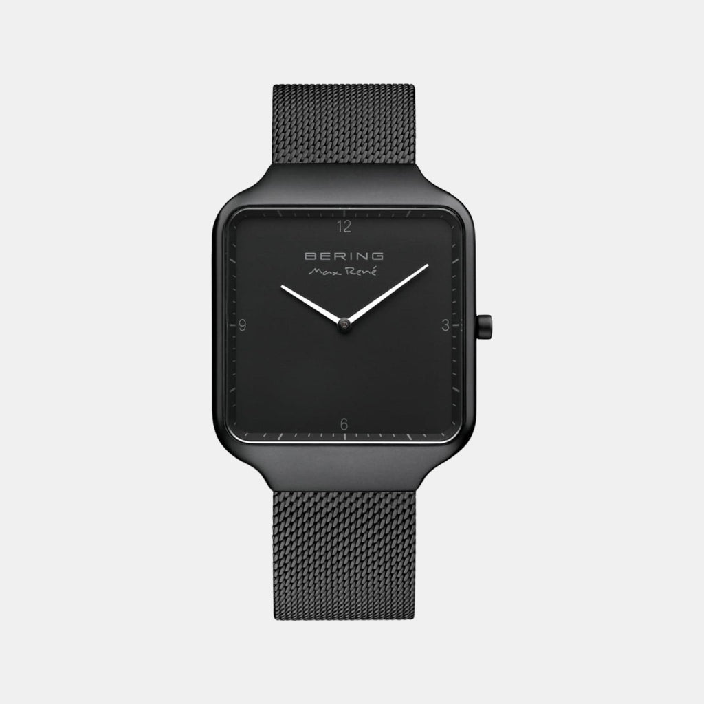 Bering Rectangular Black Analog watch