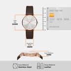 Armani Exchange 30 mm Brown Quartz watch