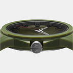Armani Exchange Unisex Round Green watch