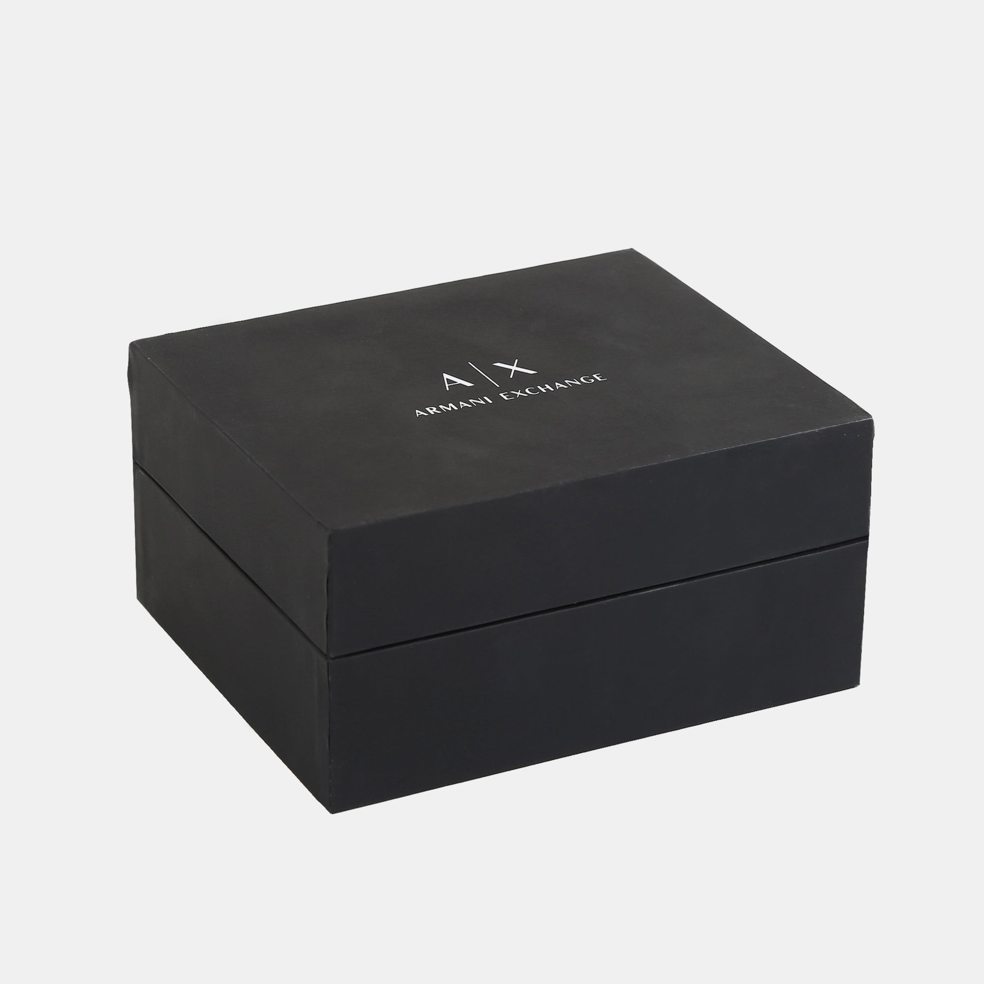 Hampton Men Quartz Black Dial Analog Stainless Steel Watch AX7101