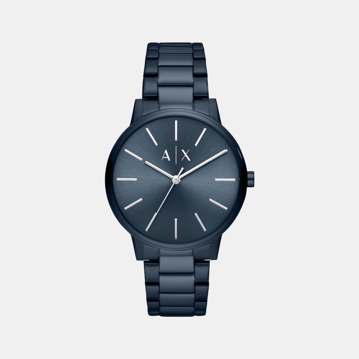 Armani Exchange Round Blue Analog watch