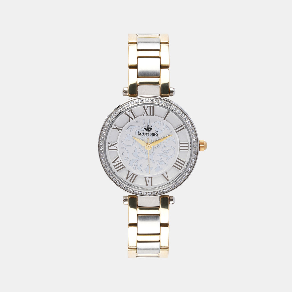 Mont Neo Round Silver Analog watch