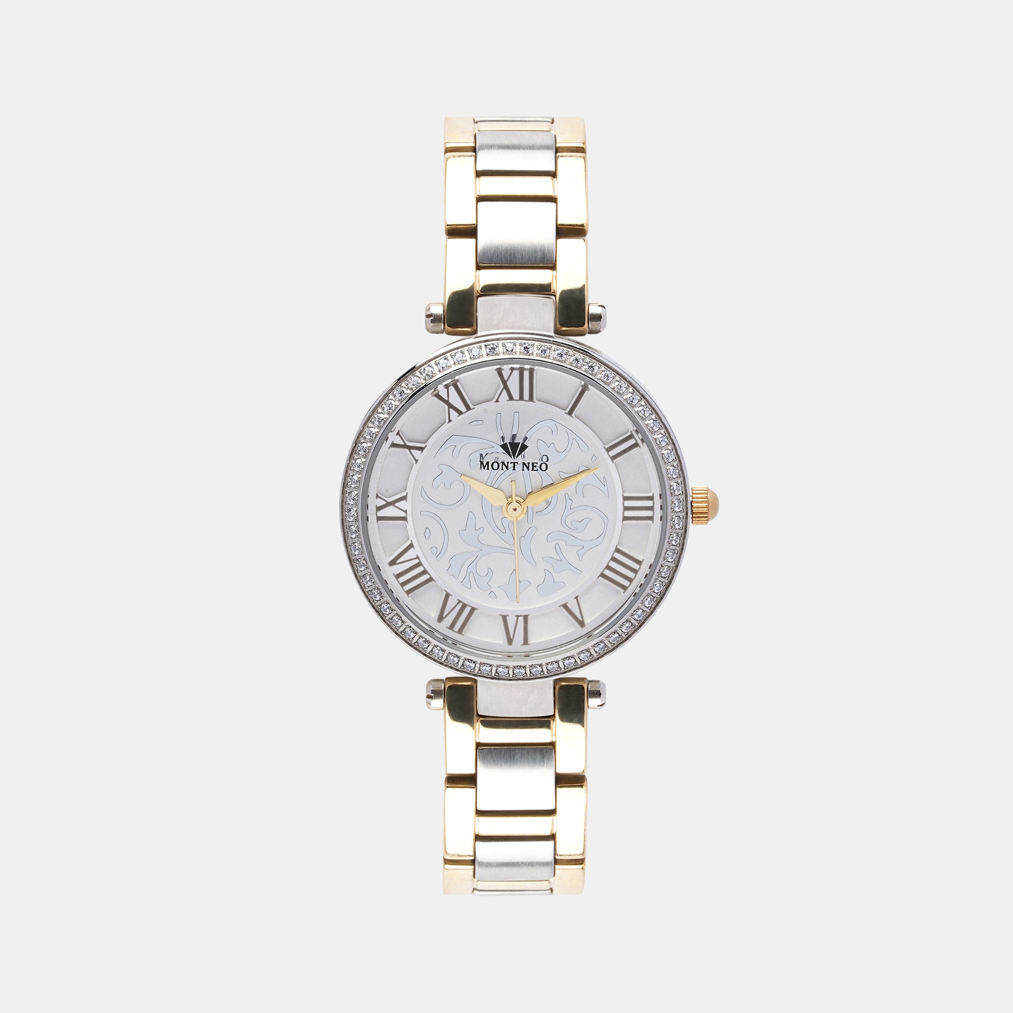 Mont Neo Round Silver Analog watch