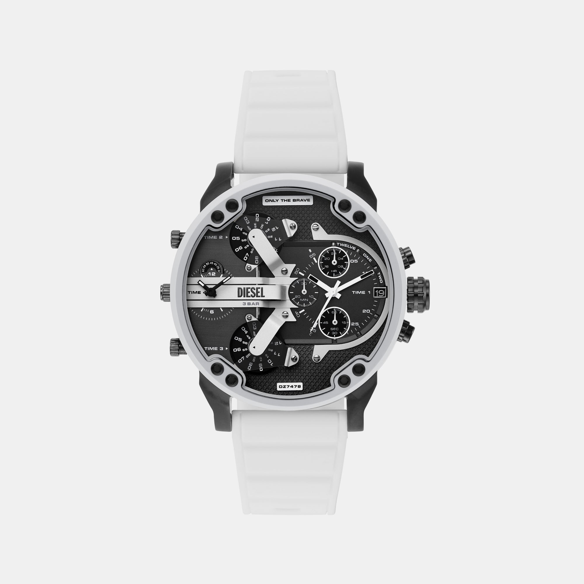 Diesel Round Grey Chronograph watch