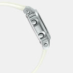 G-Shock Women Quartz White Dial Digital Resin Watch G1104