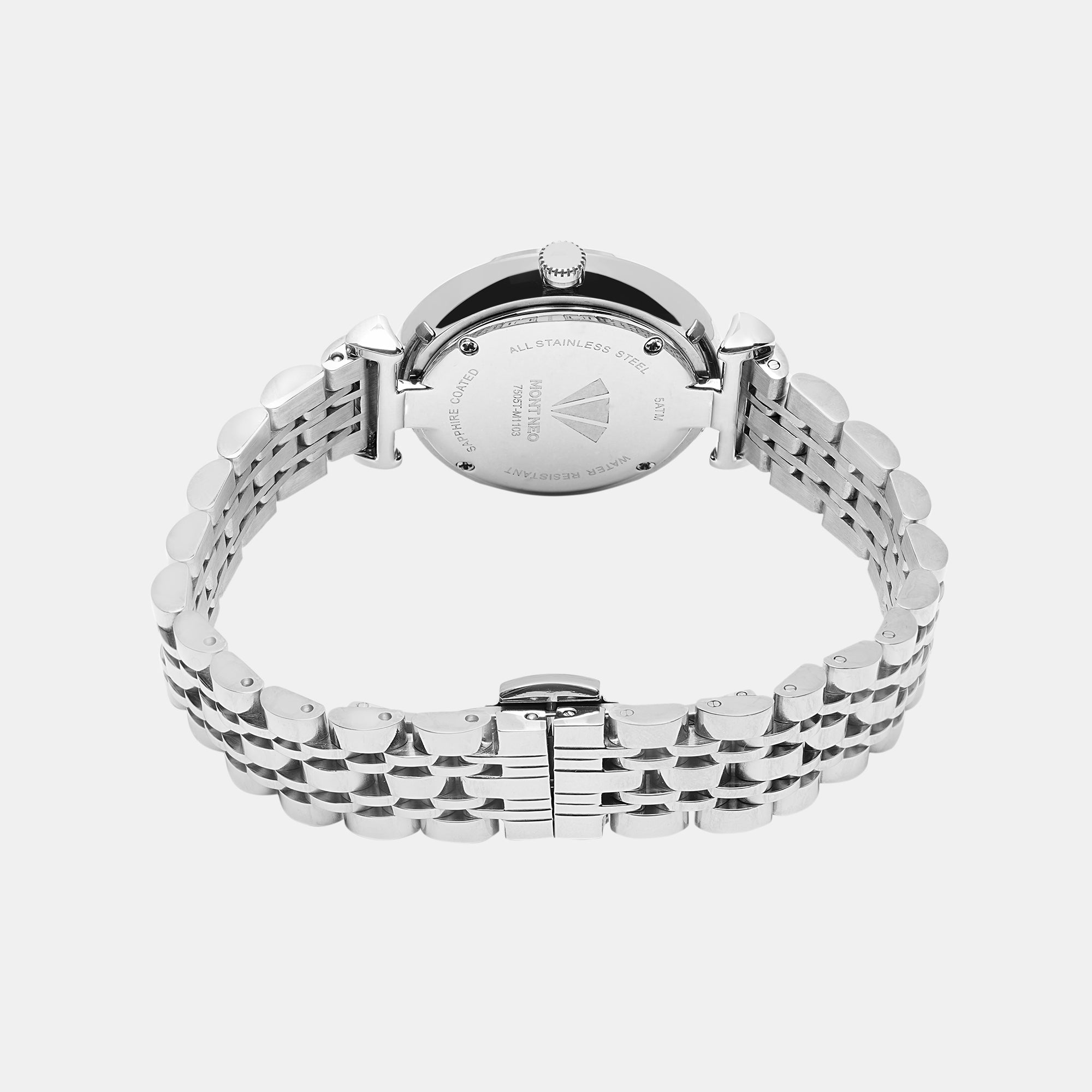 Mont Neo Stainless Steel Round watch