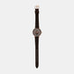 Female Brown Analog Leather Watch AR11565