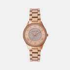 Michael Kors Round Rose Gold Analog watch