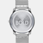 Movado Men Round Silver watch