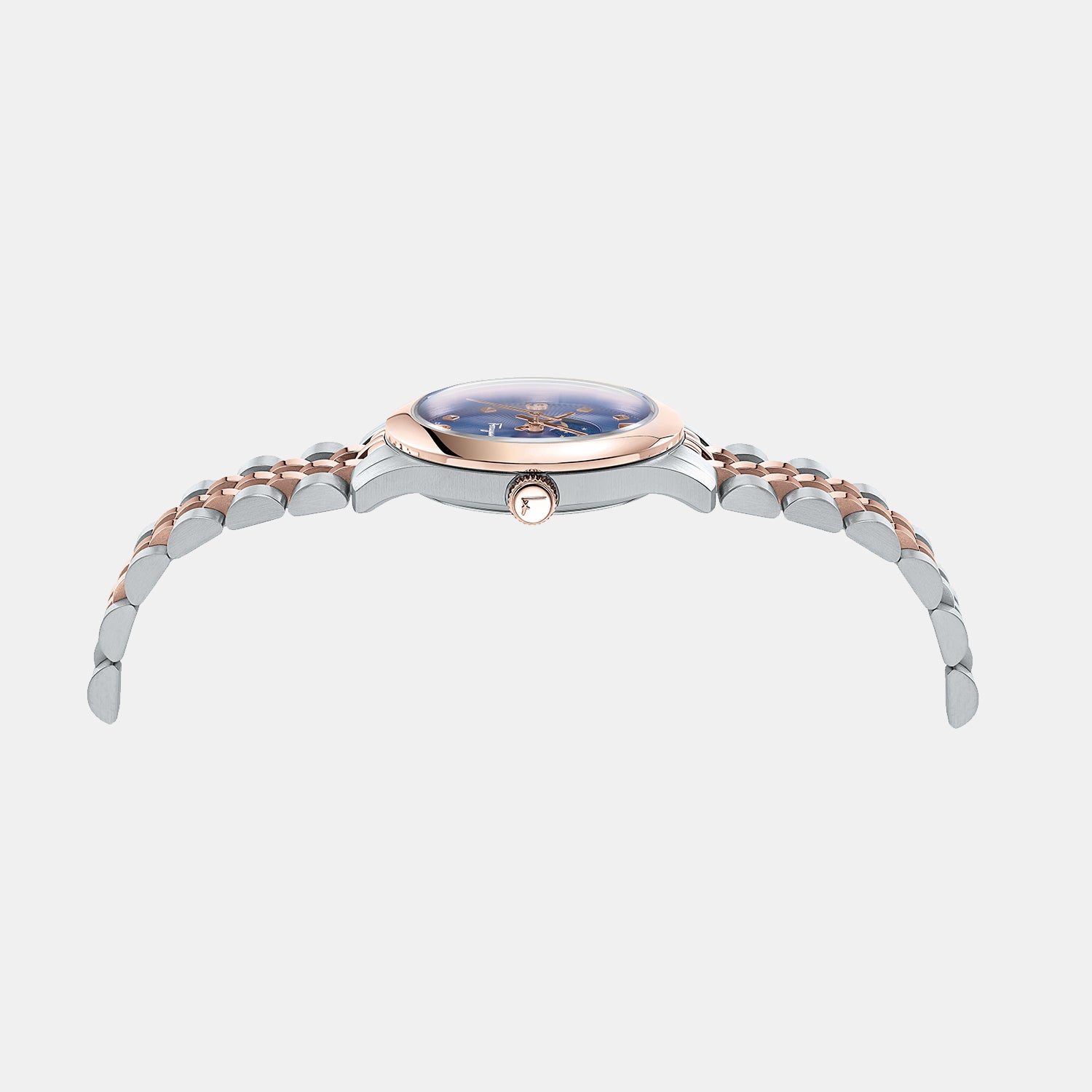 Ferragamo Women Round Blue watch