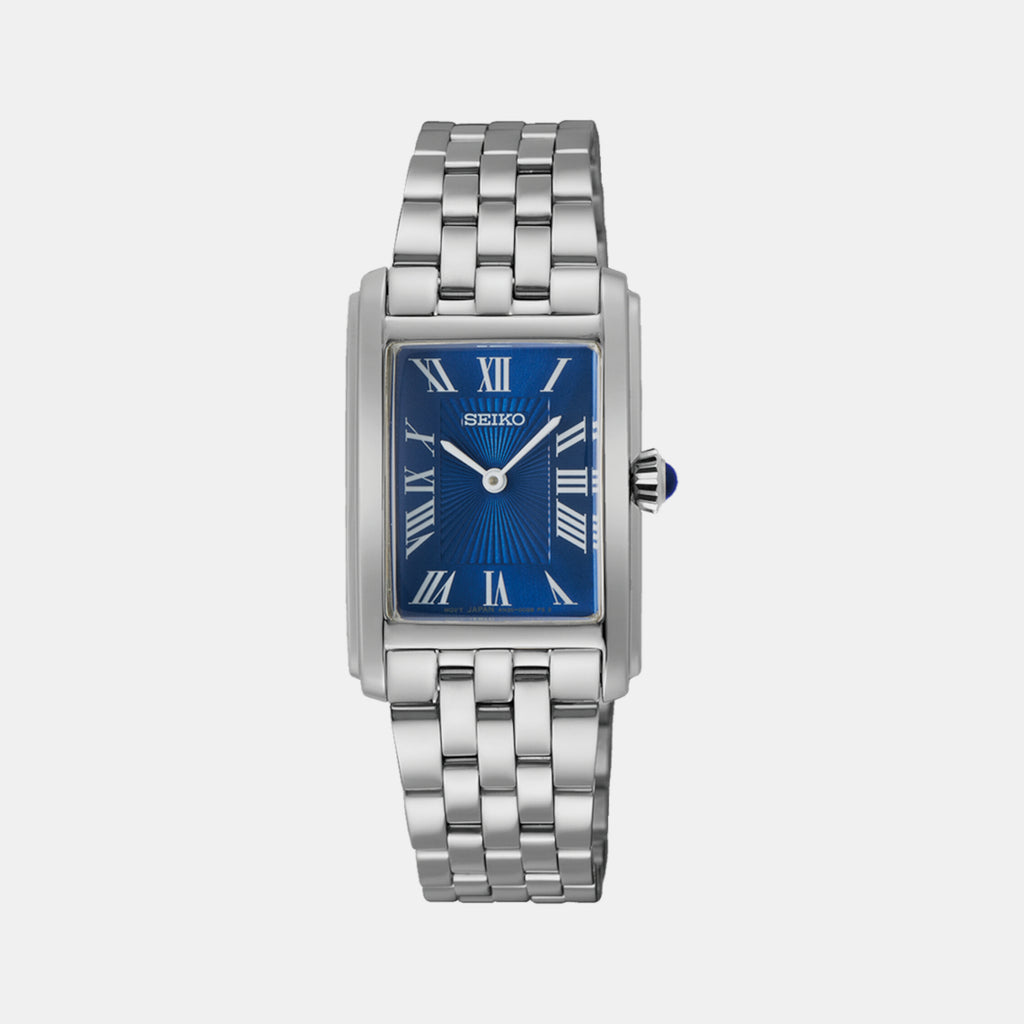 Seiko Rectangular Blue Analog watch