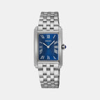 Seiko Rectangular Blue Analog watch
