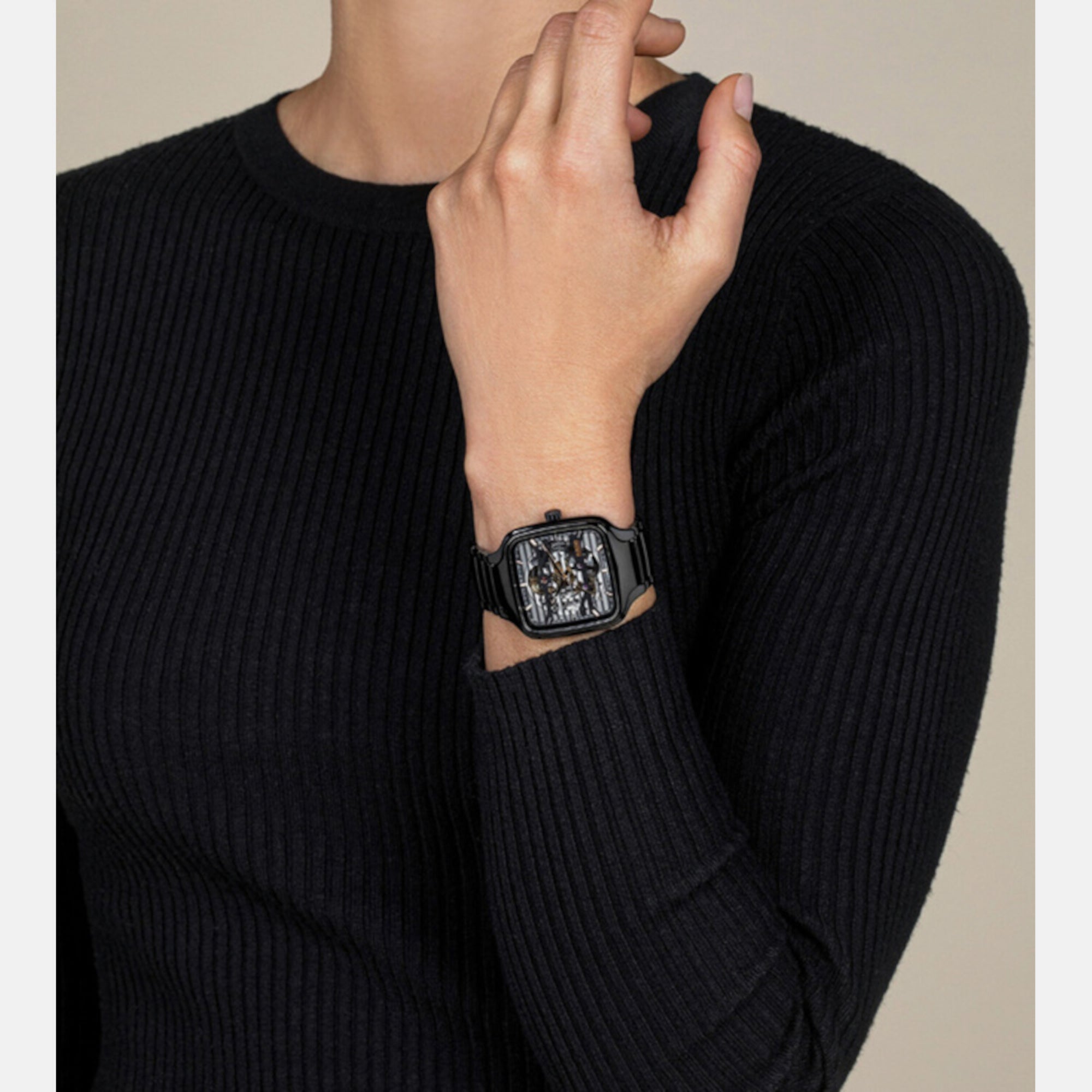 Rado 38 mm Black Automatic watch