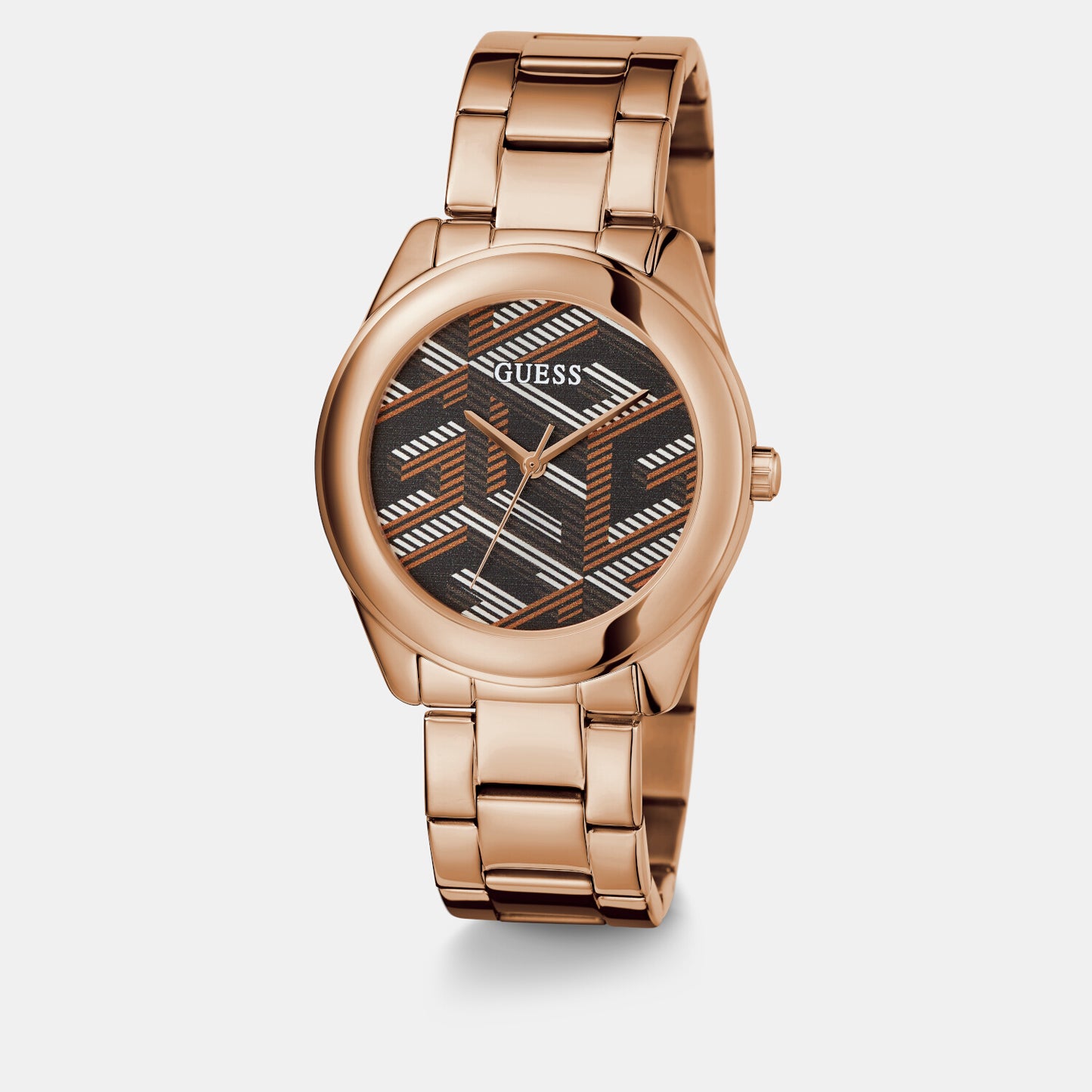 Guess Stainless Steel Brown watch