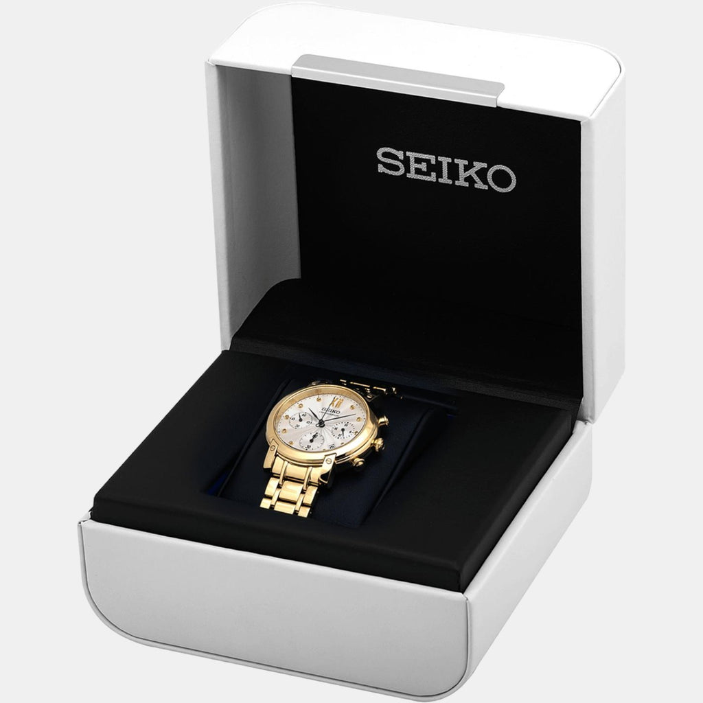 Seiko Stainless Steel White watch