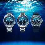 Seiko Men Round Blue watch