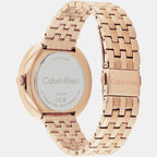 Calvin Klein Women Round Gold watch