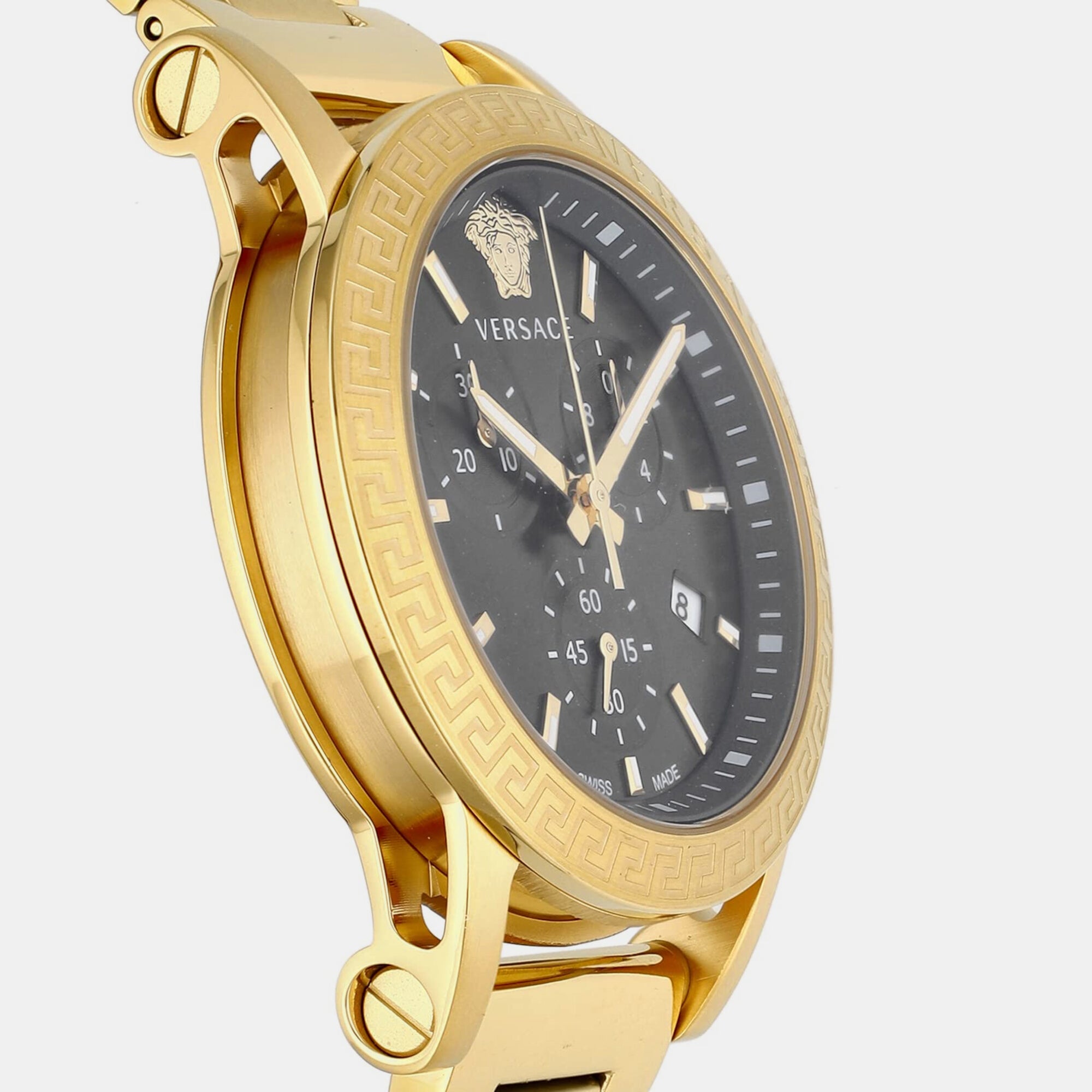 Versace Stainless Steel Black watch