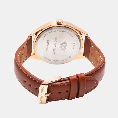 Mont Neo Stainless Steel Round watch