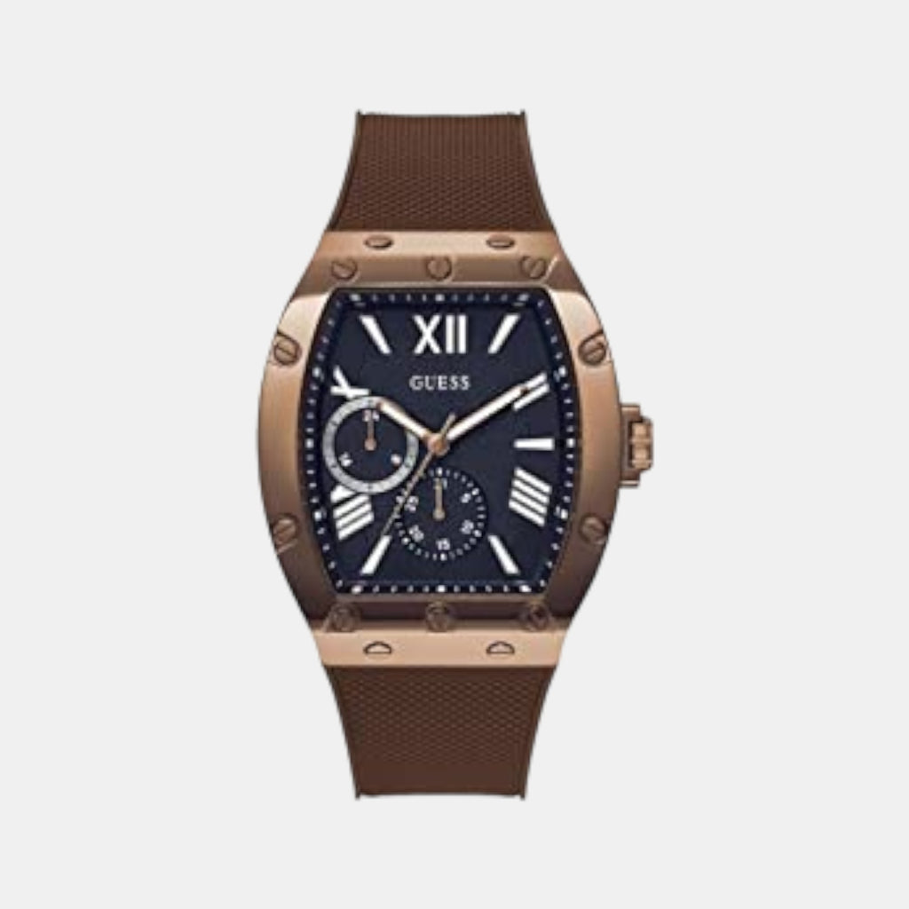 Male Leather Chronograph Watch GW0568G1