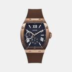Male Leather Chronograph Watch GW0568G1