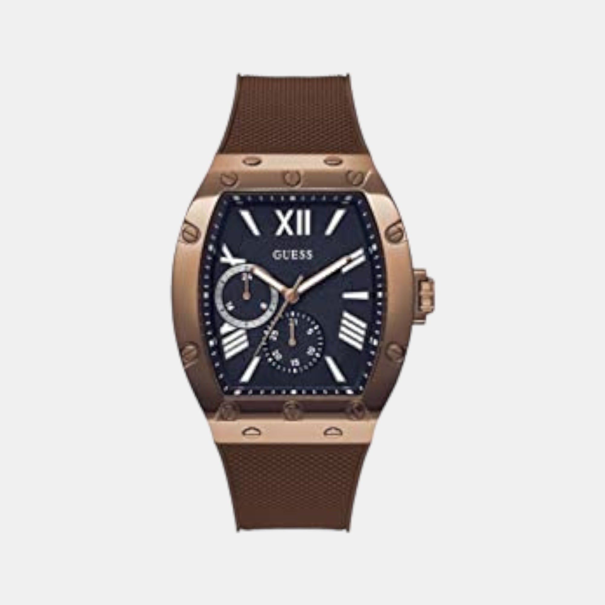 Male Leather Chronograph Watch GW0568G1