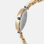 Mont Neo Women Round Gold watch